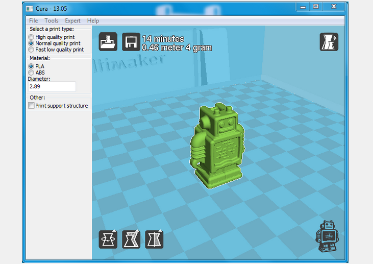 Cura 3d printing free download