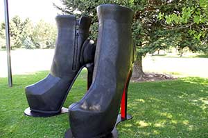 styrofoam heels