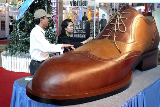 Giant Dress Shoes WhiteClouds We build custom Giant