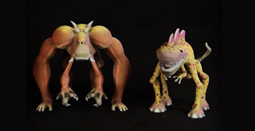 3D Printed Spore Creatures