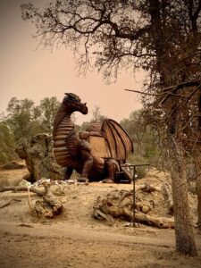 Dragon Archery Target Foam Model