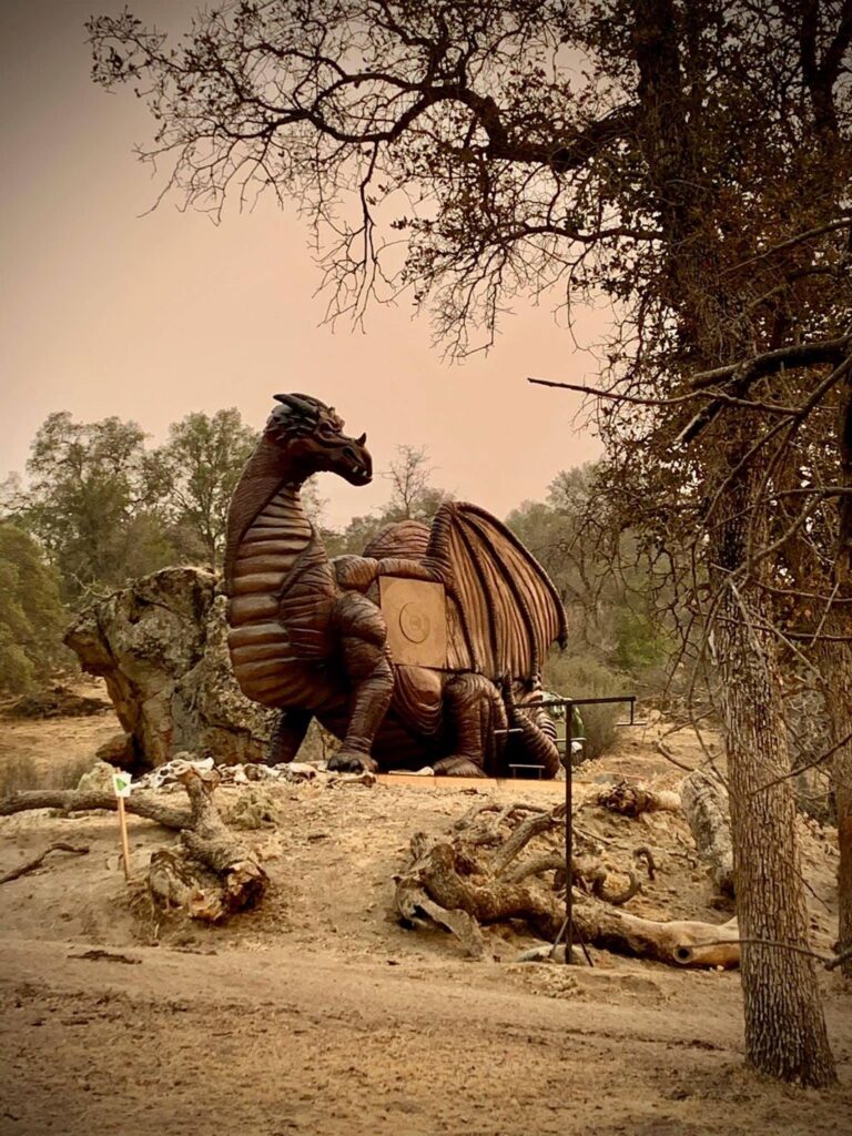 Dragon Archery Target Foam Model