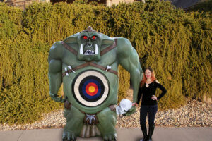 Archery Target Ogre 3D Prop