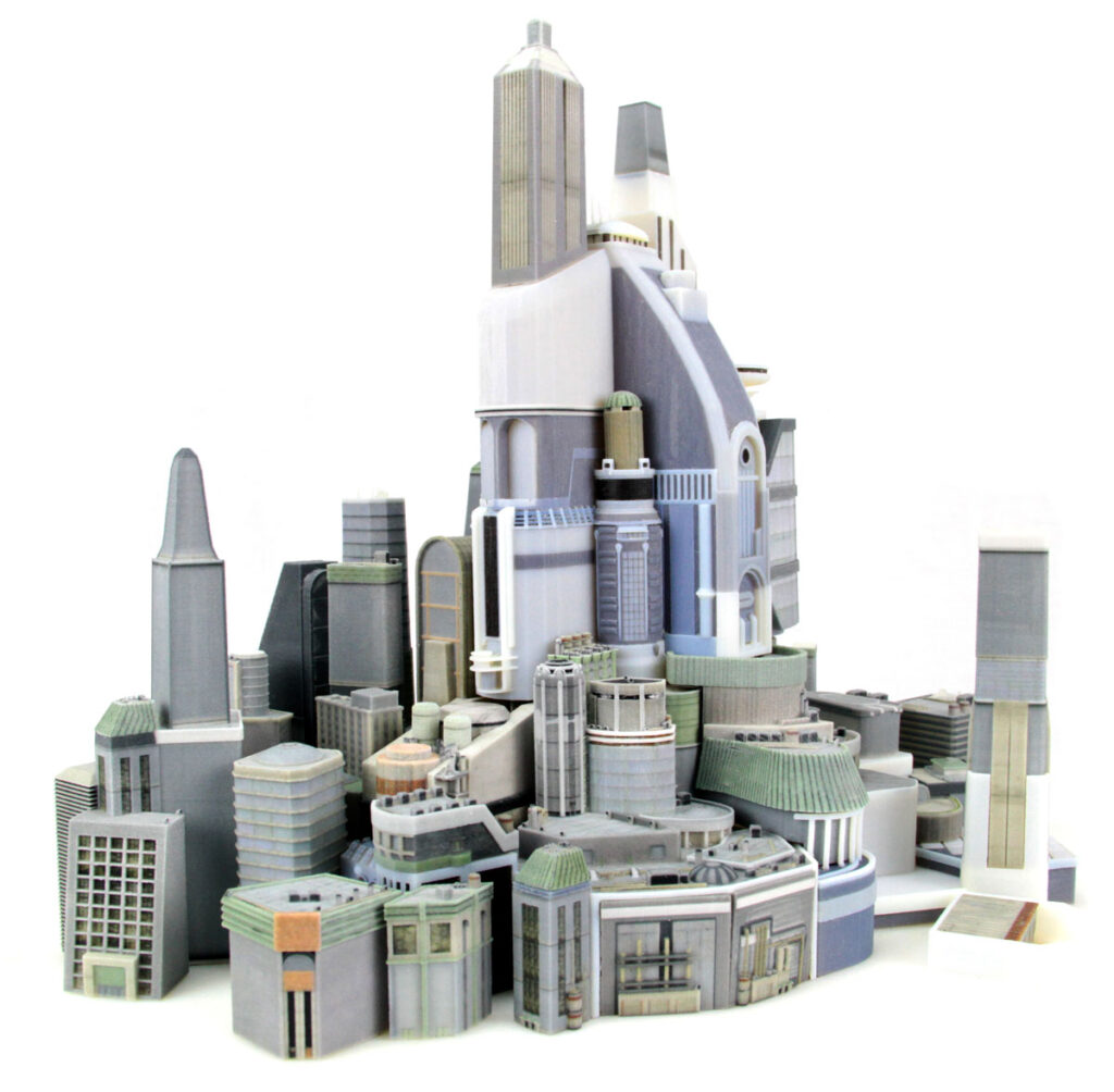 Concept of a Futuristic City