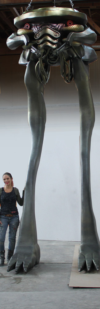 Alien Legs 3D Print Model