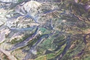 Big Sky Montana 3D topographical map