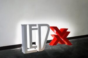 Lighted Large Letters LEDX