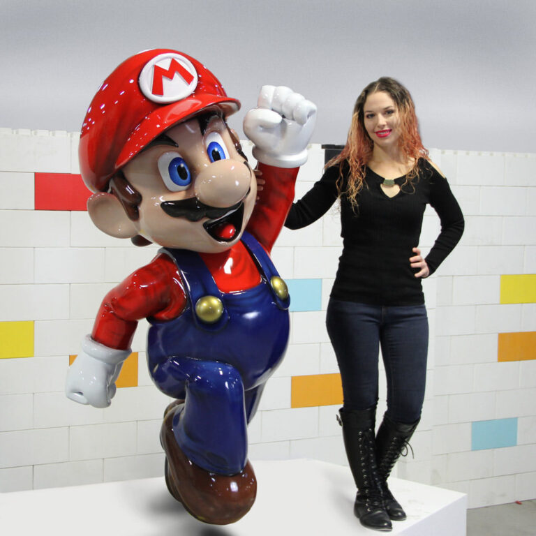 3D Printed Prop Mario Lifesize