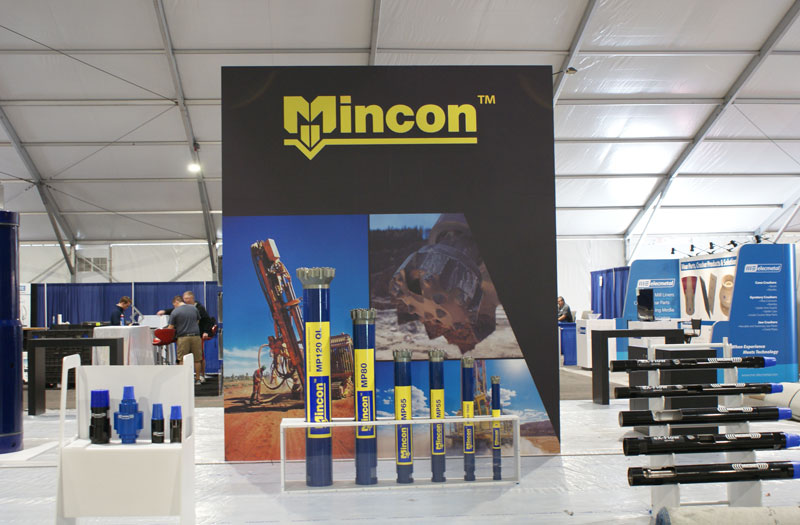 Mincon Drill bits Display