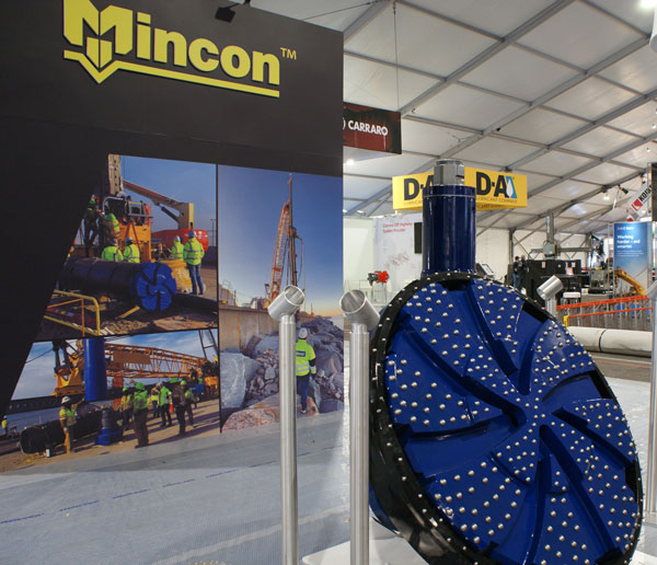 Mincon 60" diameter drill-through ring-bit casing system