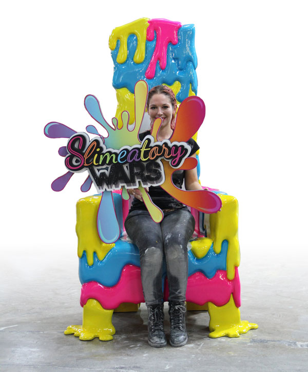 Slimetory Wars Prop Throne