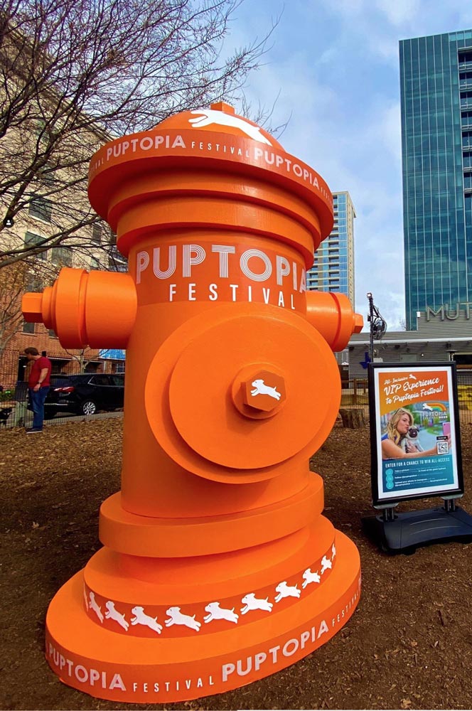 Puptopia hydrant Product Replica