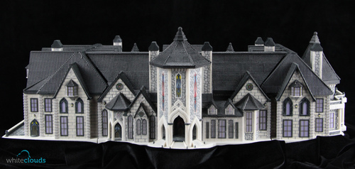 Detailed Architectural Model of the House