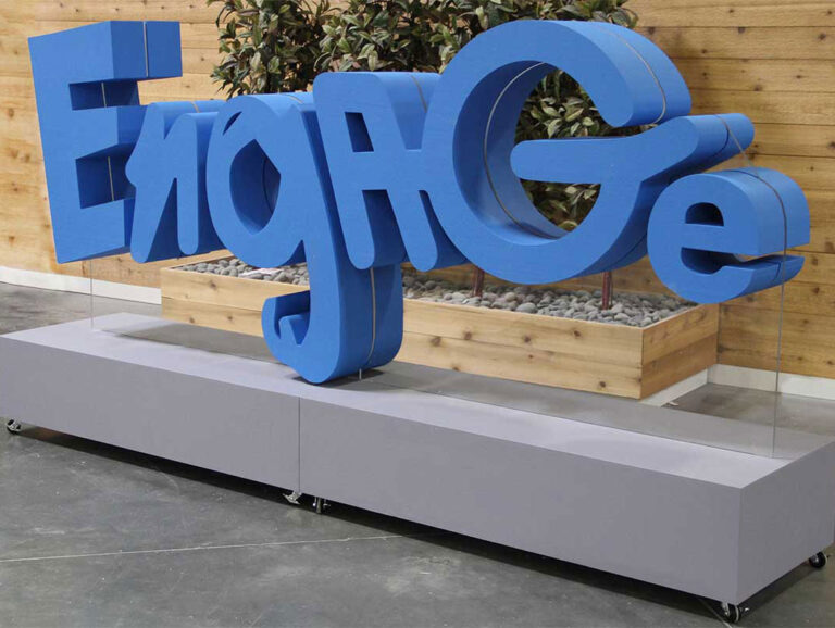 Engage Foam Floating Letter