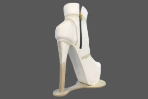 3D Large foam heel before