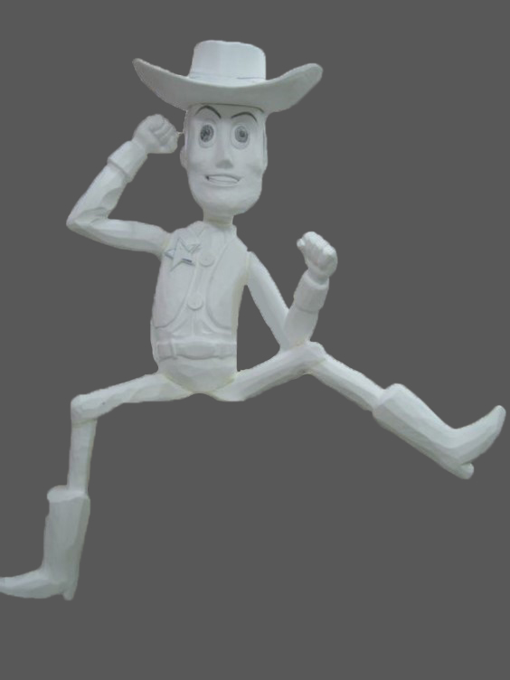 Foam Carving Woody Model