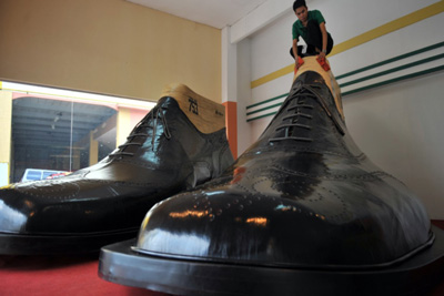 Giant Dress Shoes Gallery