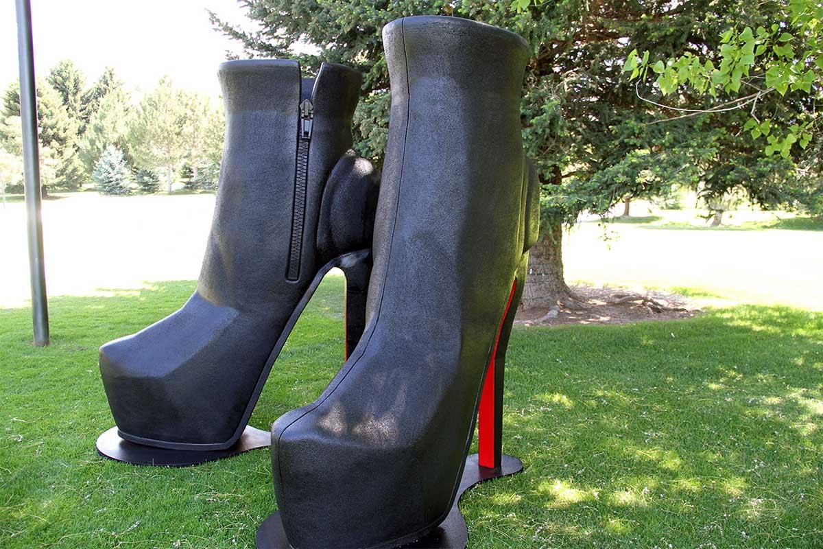 Giant Shoes Models Custom 3D Fabrication Services - WhiteClouds