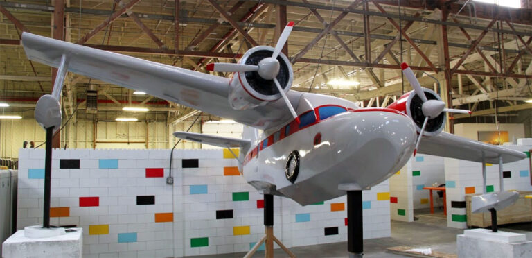 Completed Grumman Goose Seaplane Ready for Shipping