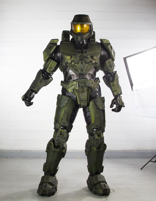 Halo Master Chief Life-size 3D Printed Statue - Case Study - WhiteClouds