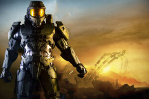 halo master chief life-size 3D Printed statue