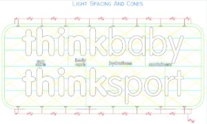 Think Baby Think Sport Sign Drawing