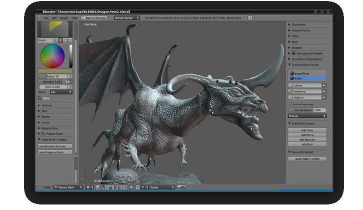 Blender Textures 3D