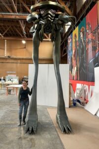 Character model of War of the Worlds Alien