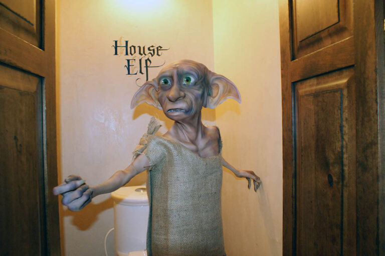 Character model of Dobby from Harry Potter