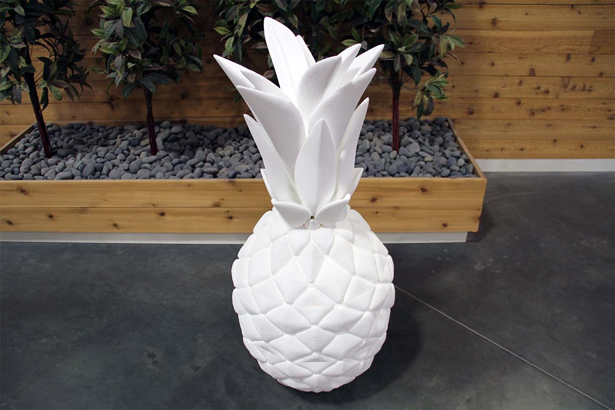 Foam Sculpture of Pineapple