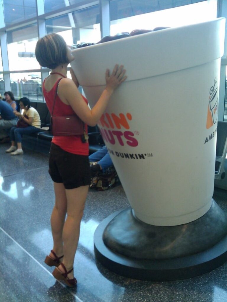Giant Coffee Cup Prop