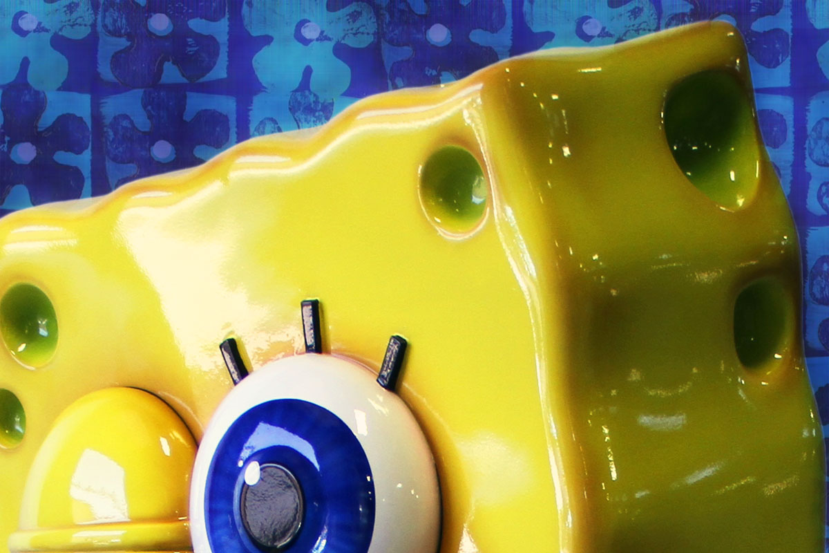 3d Cartoon Models Spongebob Squarepants Whiteclouds