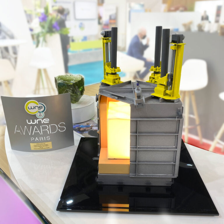 Veolia GeoMelt Nuclear Waste Vitrification System Model.