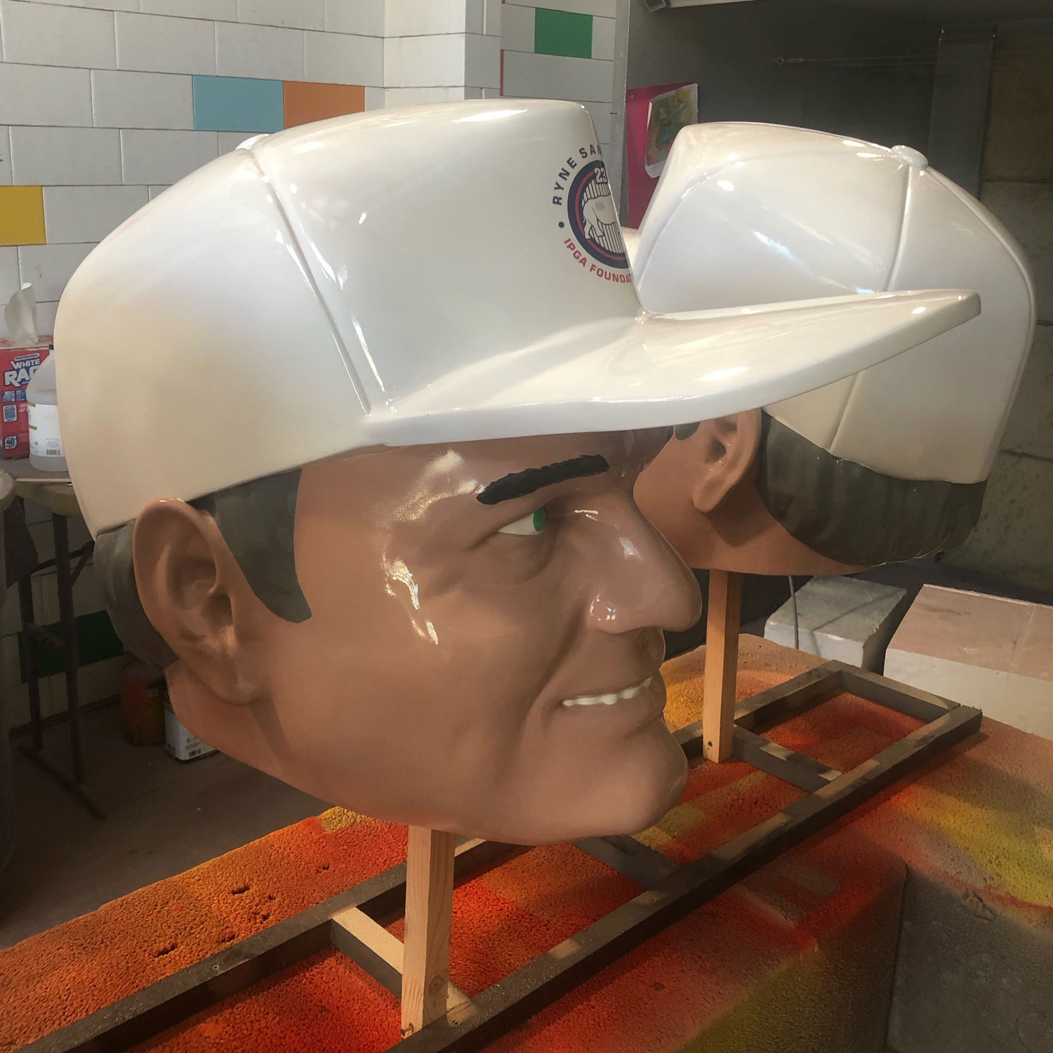 Verilife Bobblehead lifesize 3D Printed painted heads
