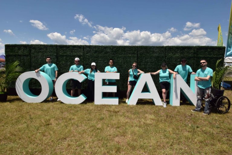 Ocean Large Foam Letters