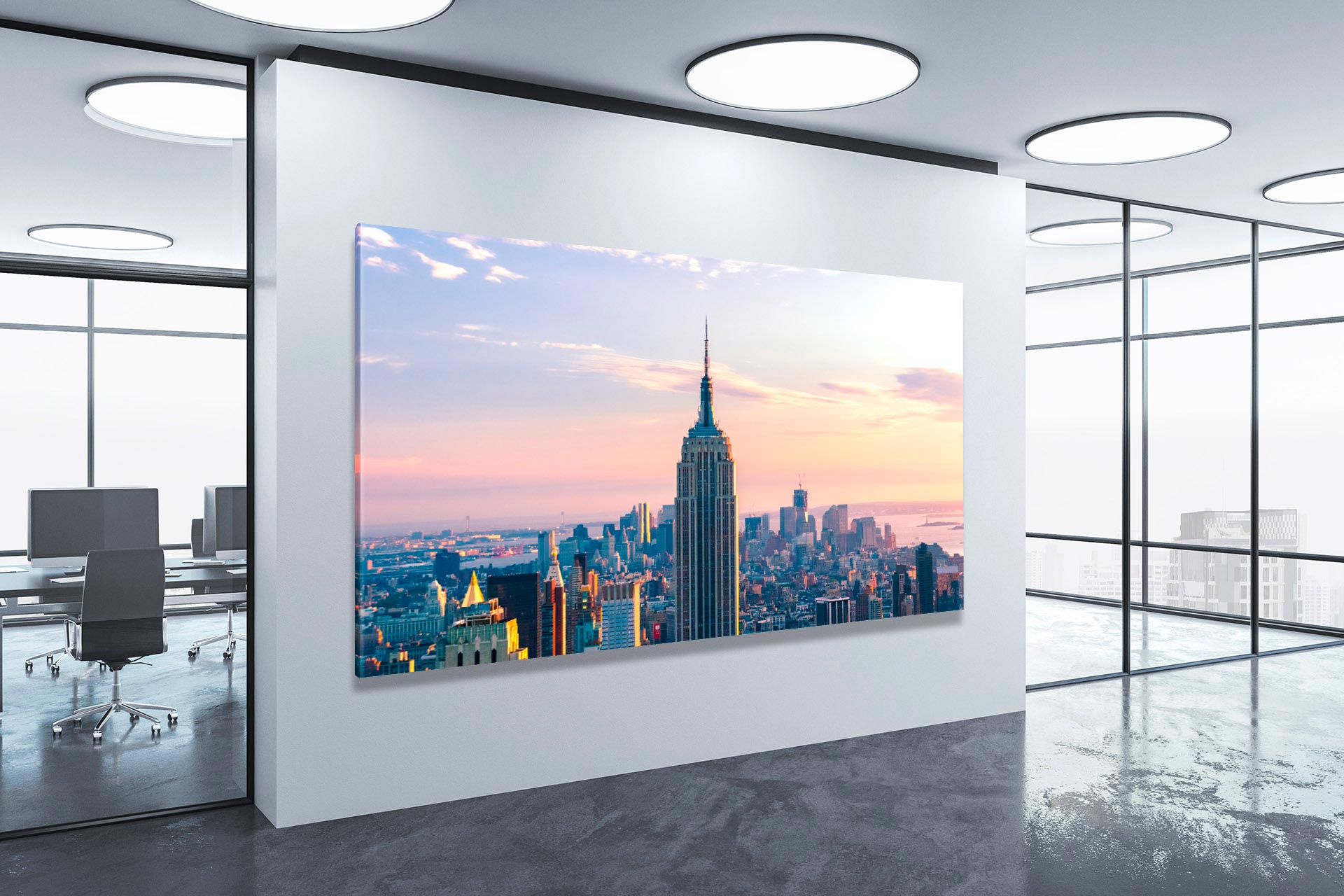 Canvas Prints Wall Decor - WhiteClouds