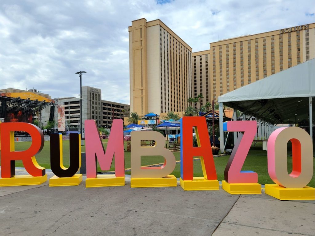 Rumbazo Metal Letters