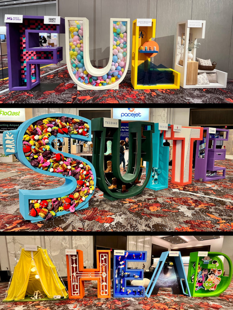 Full Suite Ahead large foam letters display