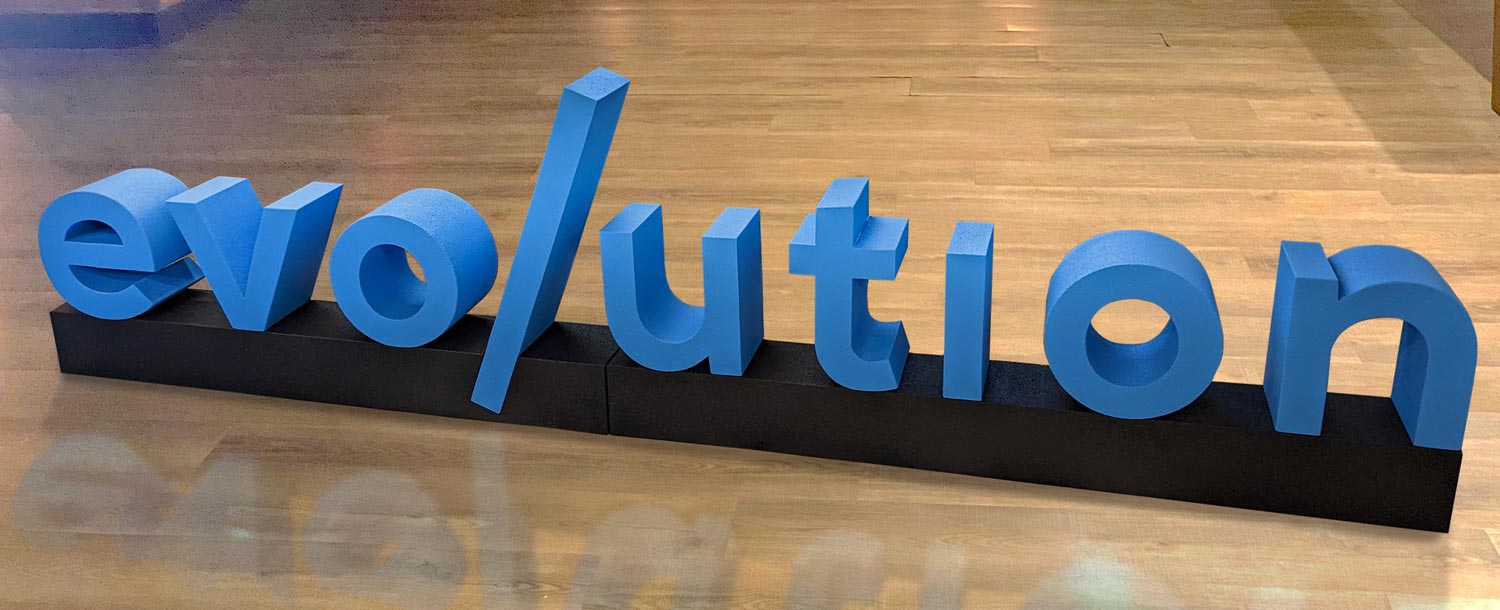 Large Foam Letters Custom 3D Fabrication Services - WhiteClouds