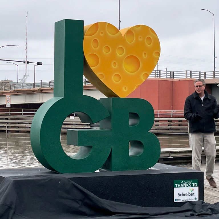 City of Green Bay Metal Letters