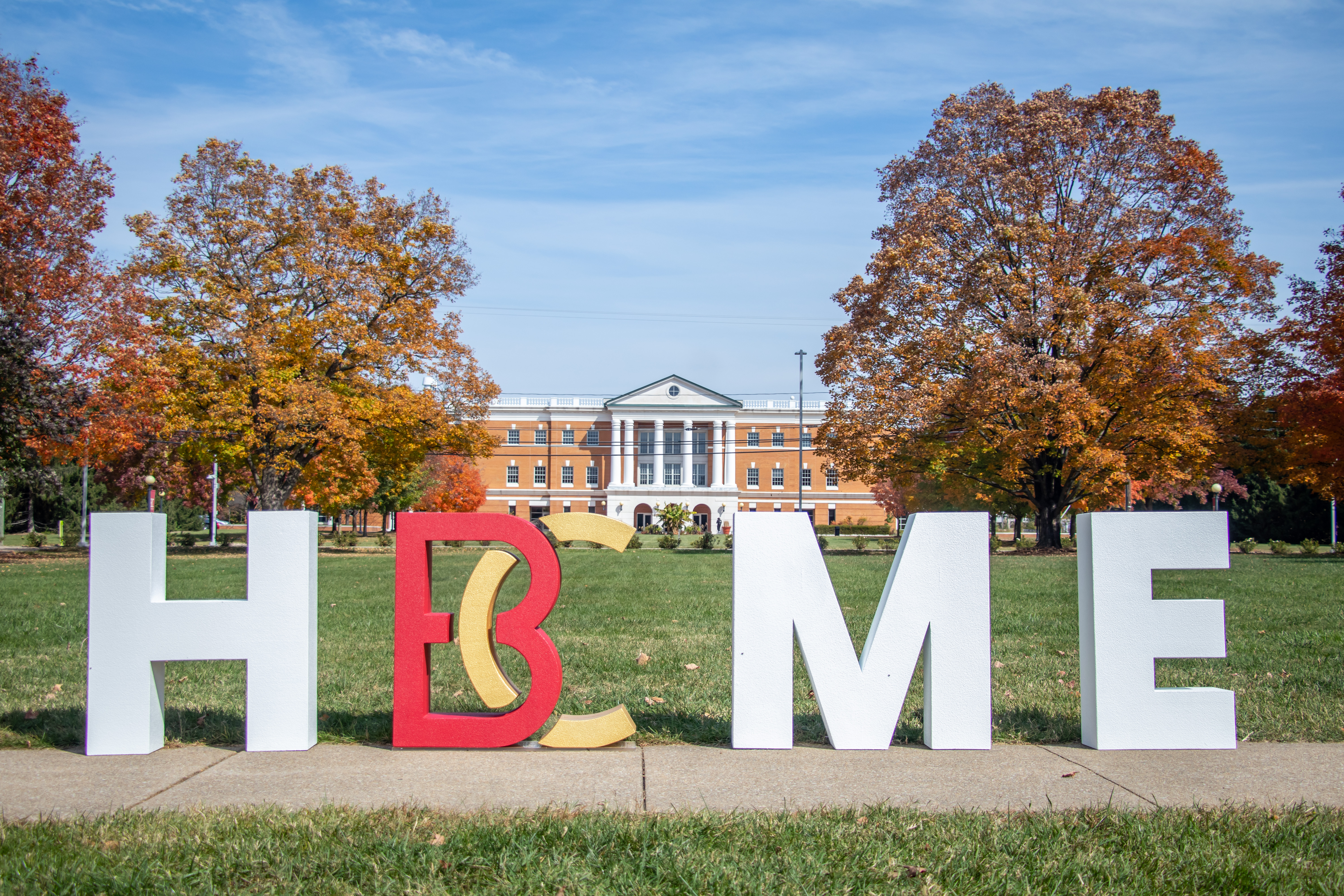Bridgewater College Texas Logo Letters for Homecoming