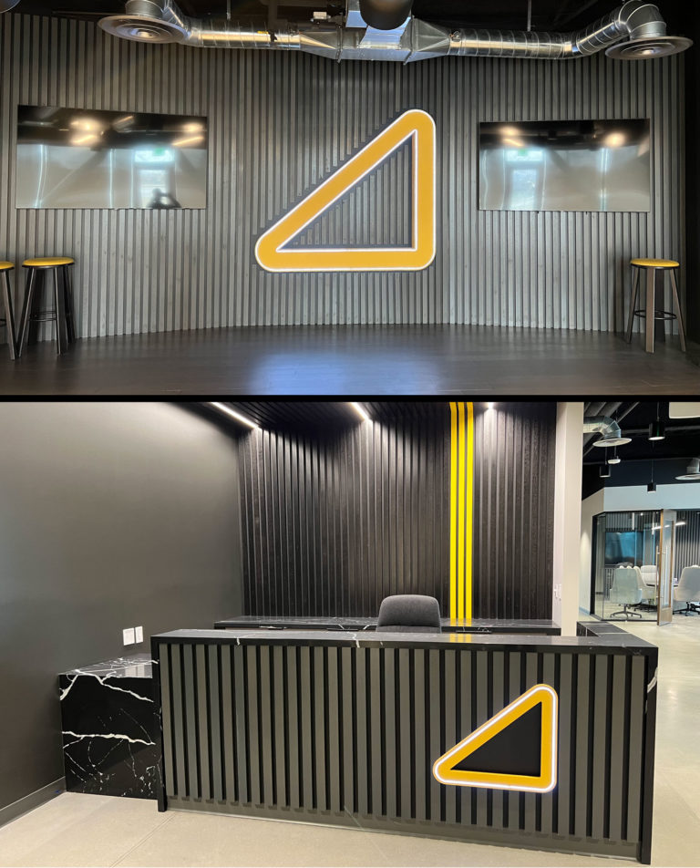 Maddix Capital Logo Lighted Display