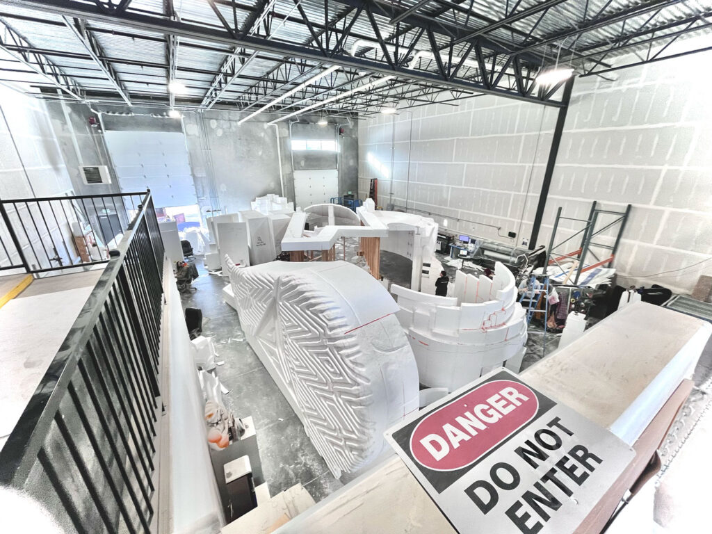 Building the Nike Mt. 12SKII Shoe Foam Sculpture