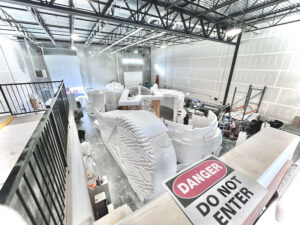 Building the Nike Mt. 12SKII Shoe Foam Sculpture