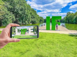Augmented Reality IF large foam letters