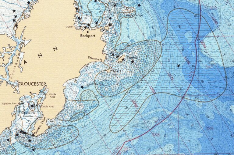 Bathymetric Maps-Gloucester