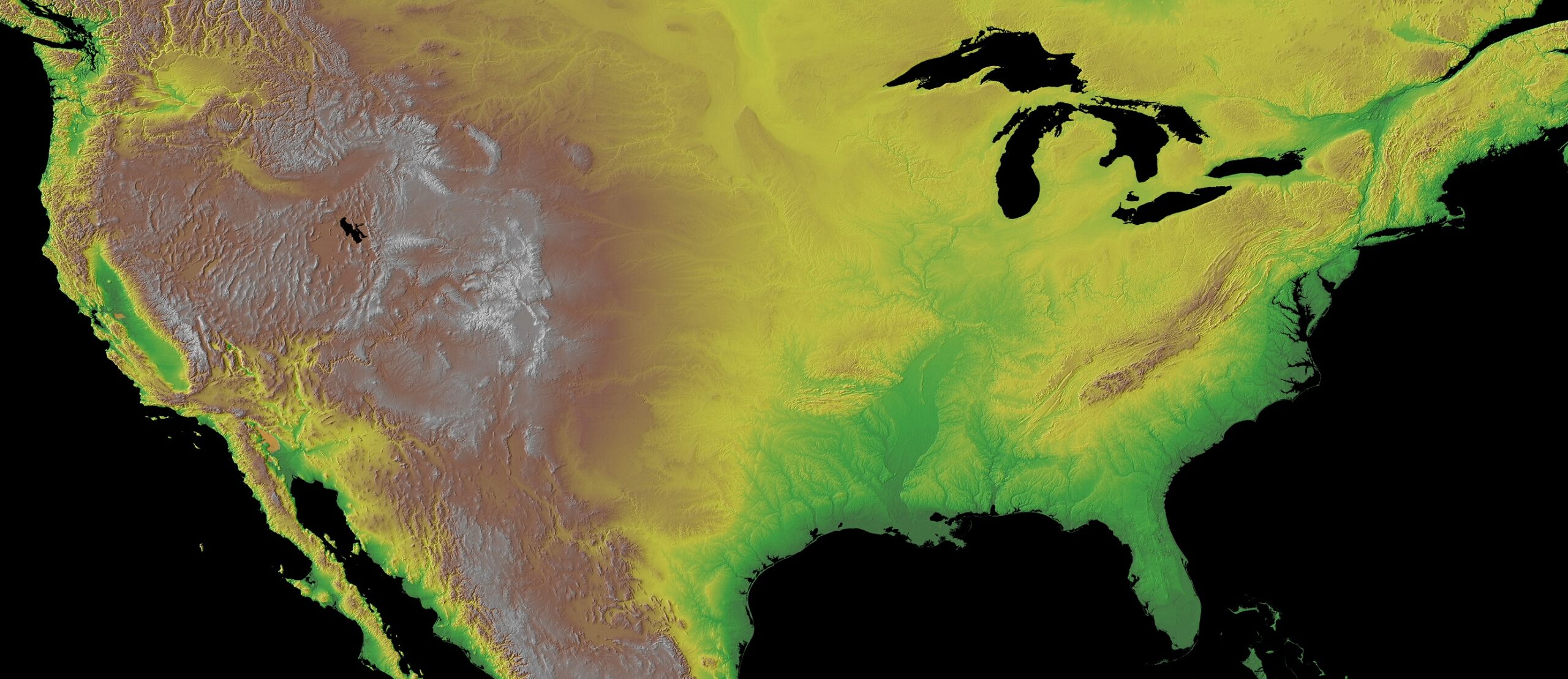 Elevation Maps United States