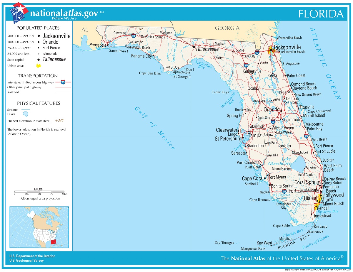 Florida Maps-City-NationalAtlas