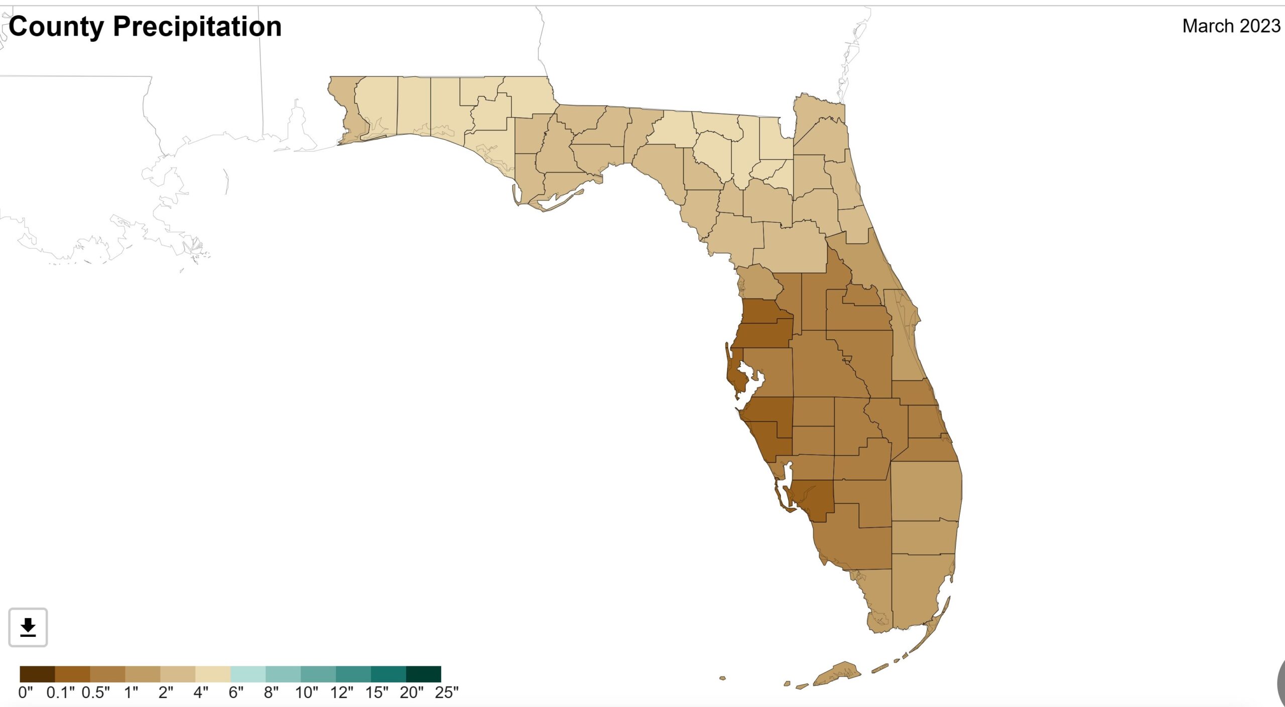 Florida Maps-Climate