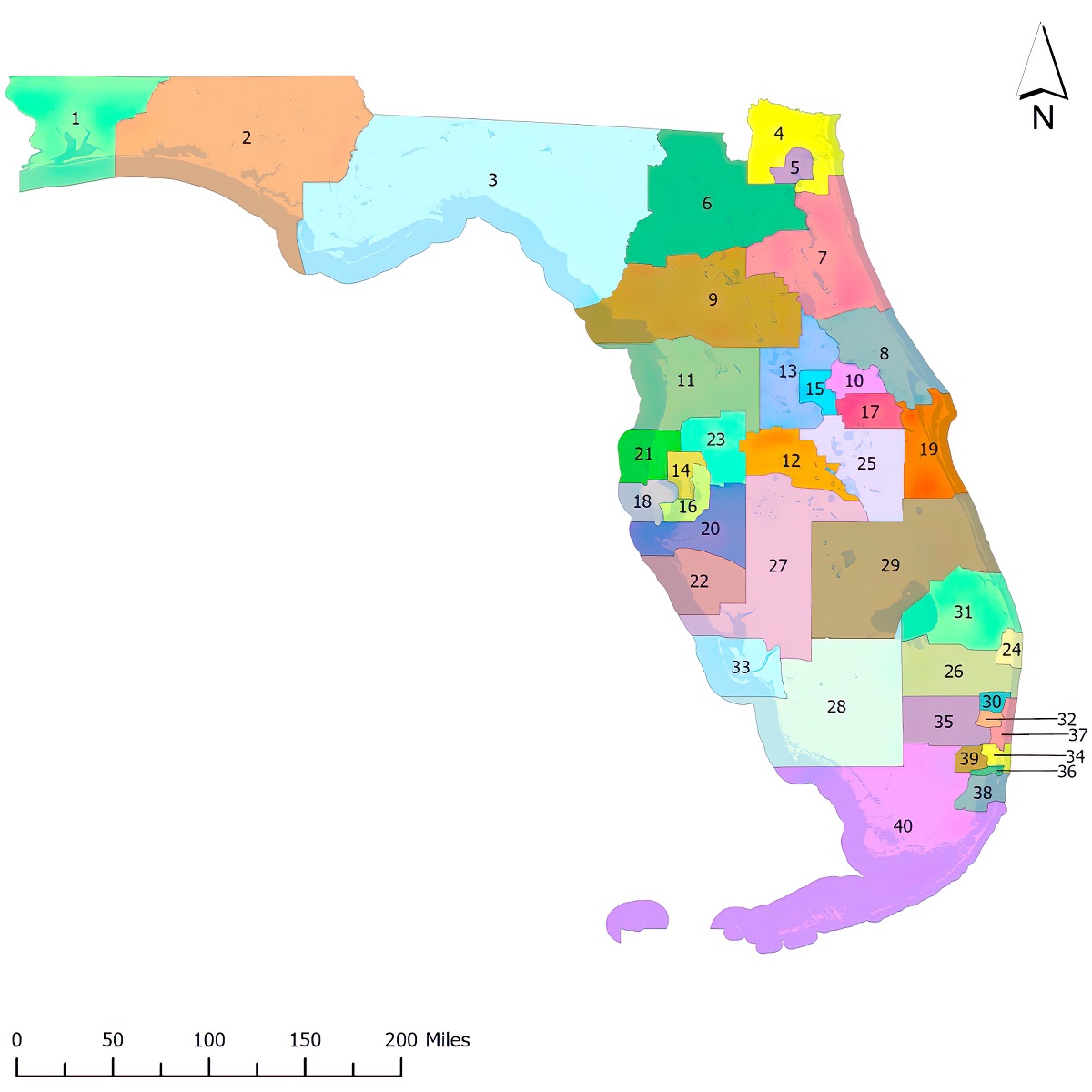 Florida Maps - WhiteClouds